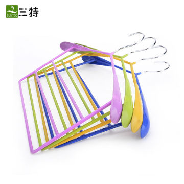 30cm 4 colors vinyl coating suit pvc towel hanger